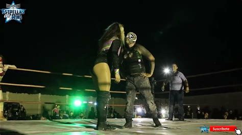 lady chicana|Lady Chicana. Larry Miranda y Mysteziz Jr. vs La Hiedra, Lady。